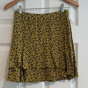 Emory Park Floral Mini Skirt